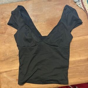 Vintage Black Going Out Top
